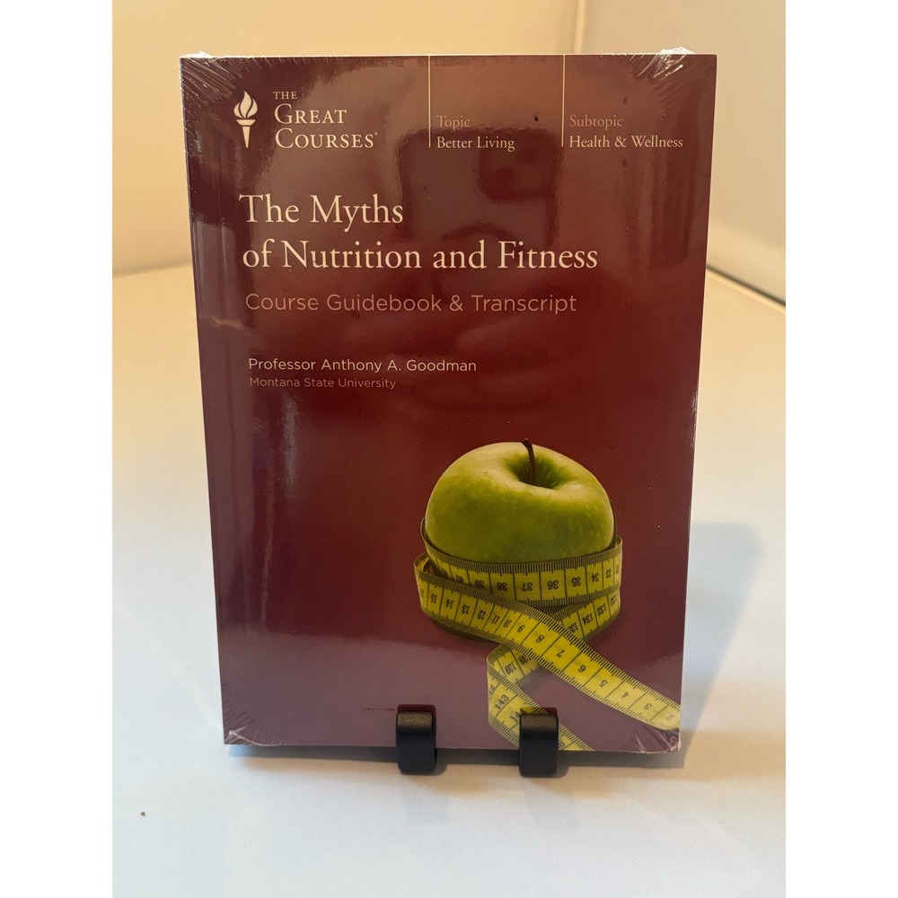 The Great Courses Myths of Nutrition and Fitness Guidebook Transcript New Sealed